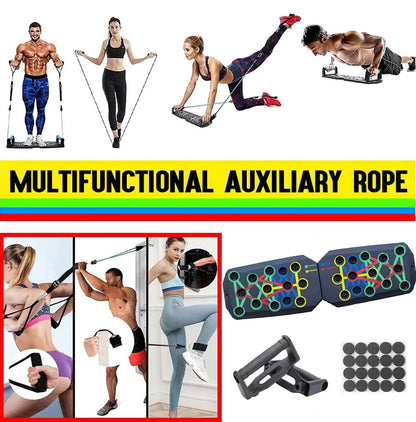 LOYPHARD Portable Push-Up Board Set Multifunctional Fitness Training System.