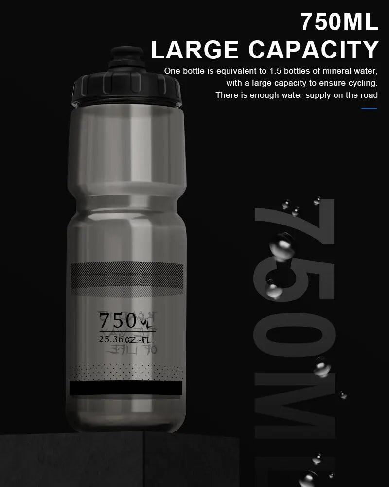 LOYPHARD™ 750ML Sports Cycling Water Bottle – Portable Squeeze Bike Bottle for Fitness & Outdoor Activities.
