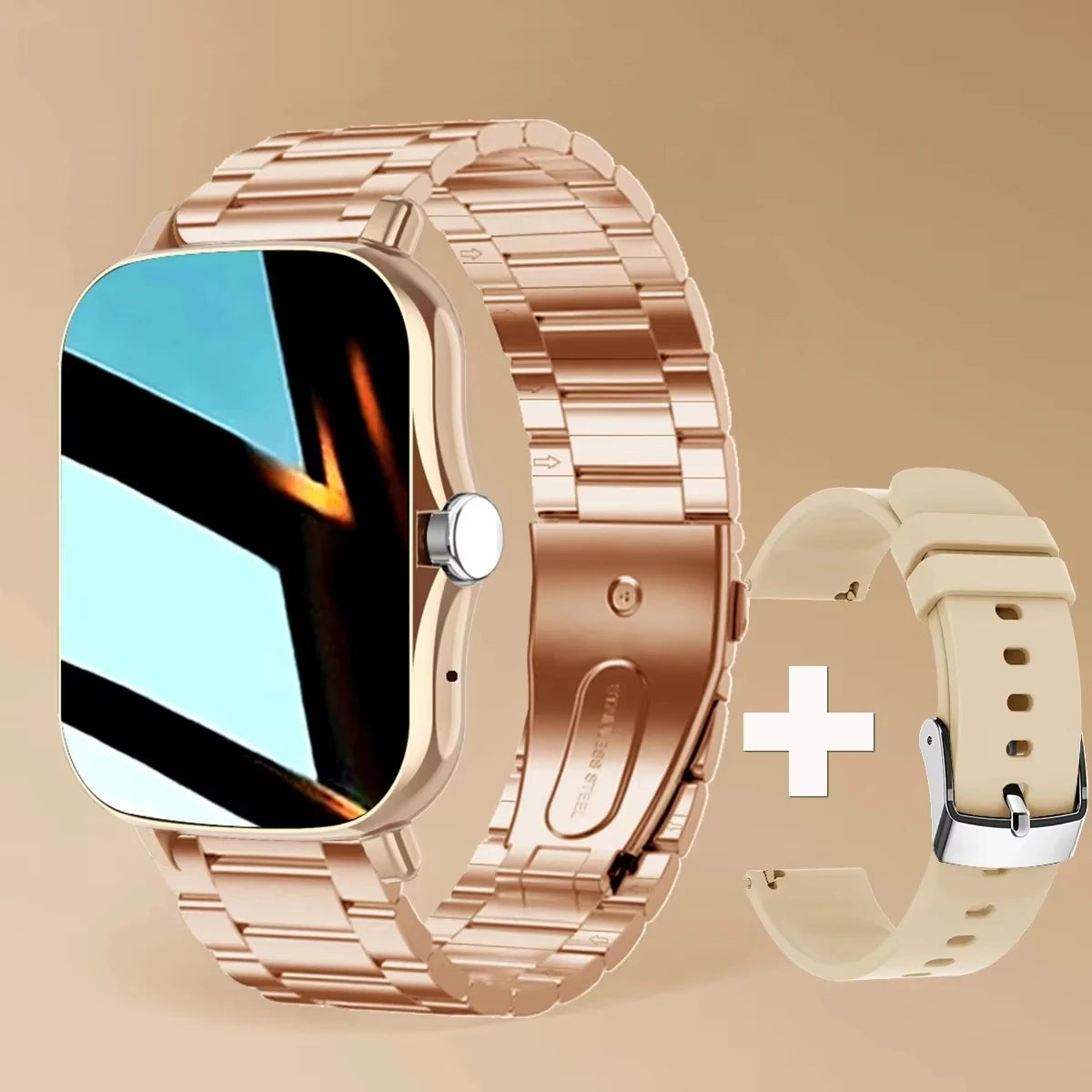 LOYPHARD Premium Smart Watch 2026 – Full Touch Screen Bluetooth Calling Fitness Tracker for Men & Women