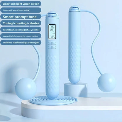 LOYPHARD Smart Cordless Jump Rope – Digital Counter Skipping Rope for Home Fitness & Weight Loss.