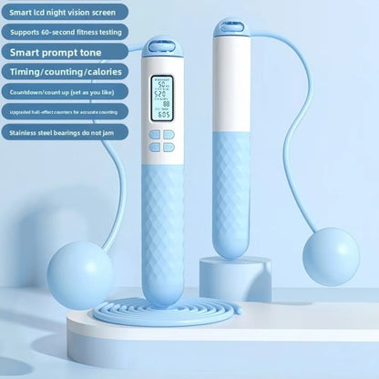LOYPHARD Smart Cordless Jump Rope – Digital Counter Skipping Rope for Home Fitness & Weight Loss.