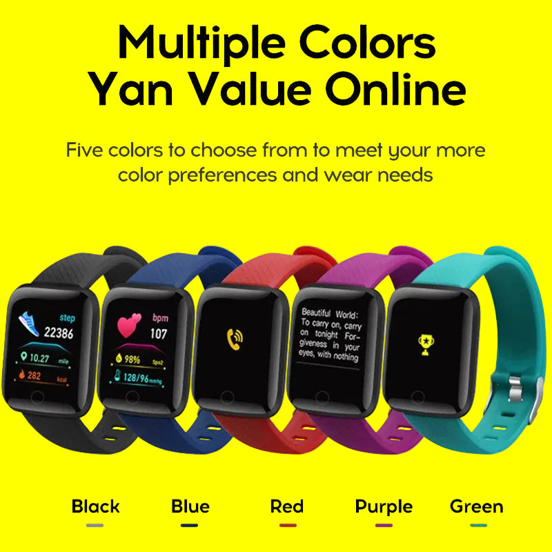 LOYPHARD PulseTrack Smart Watch – Fitness & Heart Rate Monitoring Sports Watch.