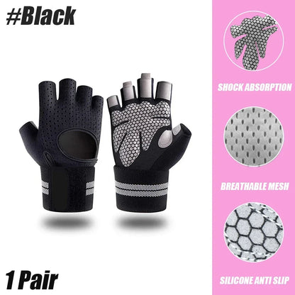 LOYPHARD Weightlifting Gloves with Wrist Support – Train Harder, Protect Your Hands & Lift With Confidence