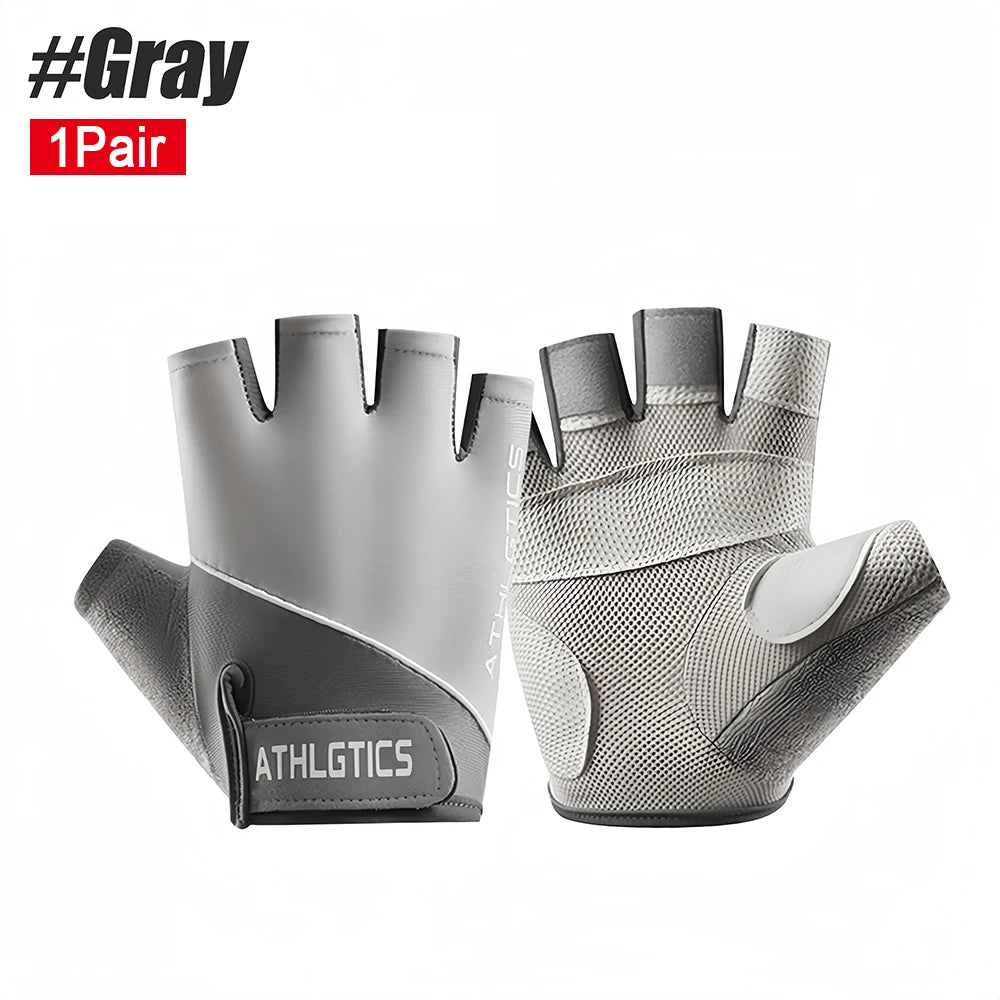 LOYPHARD Breathable Fitness Training Gloves – Fingerless Grip Gloves for Gym, Cycling & Weight Lifting