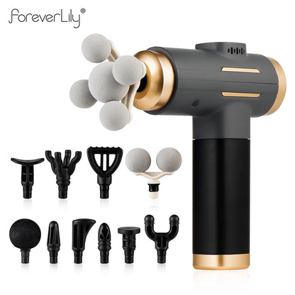 LOYPHARD™ 11-in-1 Deep Tissue Massage Gun – 99 Speed High-Frequency Muscle Recovery Massager.