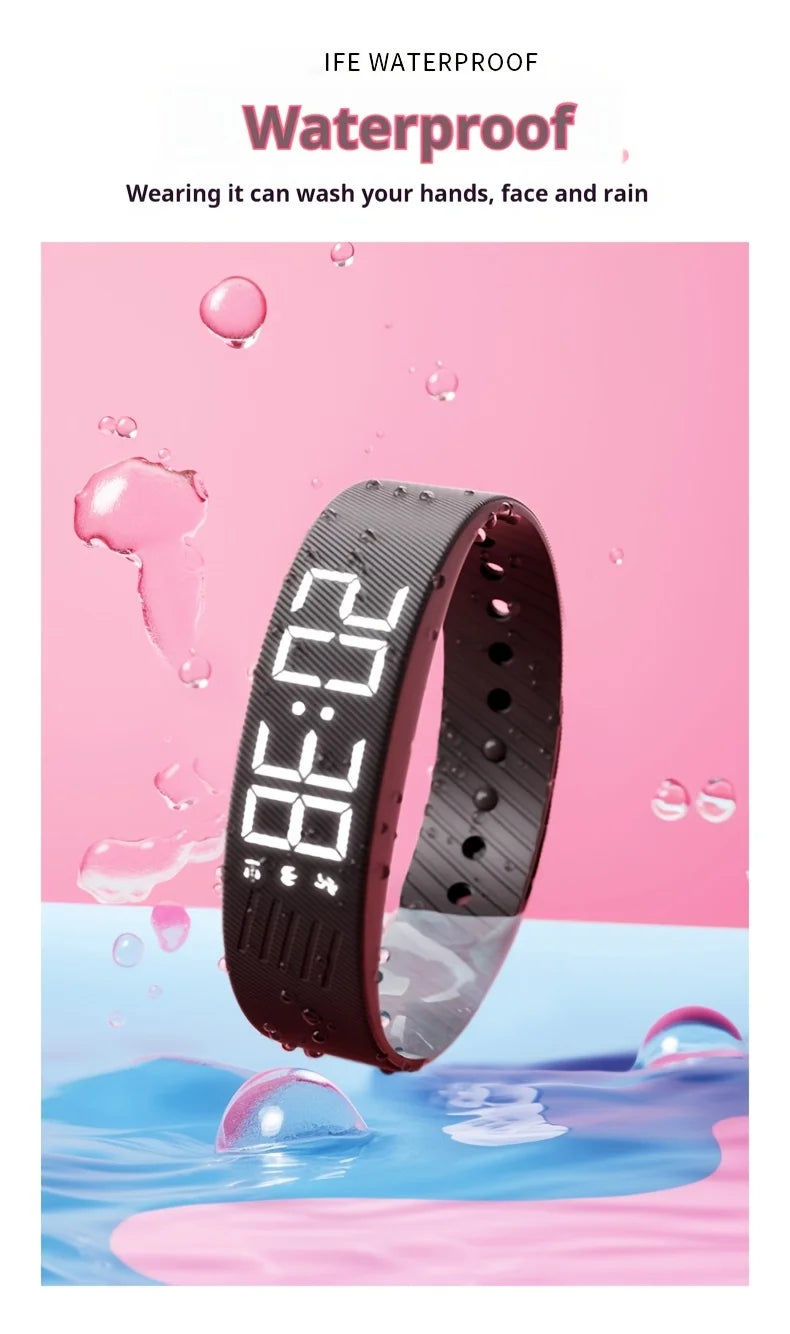 LOYPHARD Smart Fitness Band – Step Tracker, Multi-Sport Activity Monitor & Stylish Smart Bracelet for Men & Women