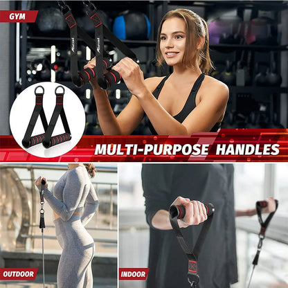 LOYPHARD Pro Resistance Training Rope – Triceps, Biceps & Back Cable Attachment