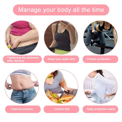 LOYPHARD SweatTrim Waist Trainer Belt – Fat Burning Fitness Shaper for Workout.