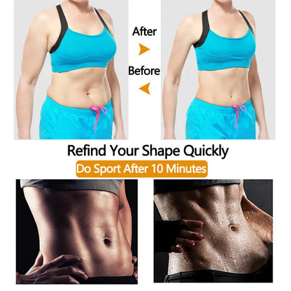 LOYPHARD SweatTrim Waist Trainer Belt – Fat Burning Fitness Shaper for Workout.