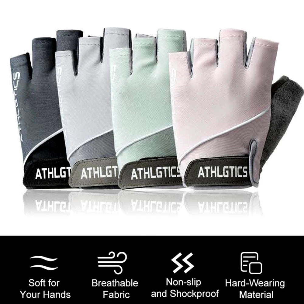 LOYPHARD Breathable Fitness Training Gloves – Fingerless Grip Gloves for Gym, Cycling & Weight Lifting