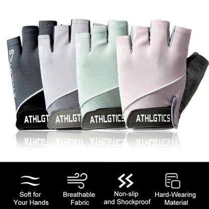 LOYPHARD Breathable Fitness Training Gloves – Fingerless Grip Gloves for Gym, Cycling & Weight Lifting