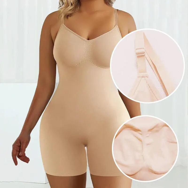 LOYPHARD SculptFit Bodysuit – Seamless Tummy Control & High Waist Shapewear.