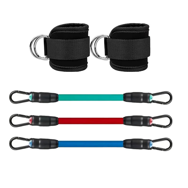 LOYPHARD Ankle Resistance Bands Set – Fitness Workout Equipment for Legs, Glutes, Yoga & Gym Training