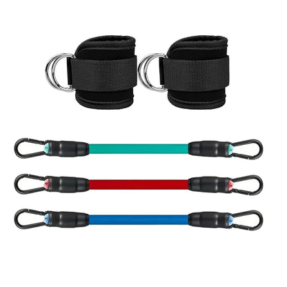 LOYPHARD Ankle Resistance Bands Set – Fitness Workout Equipment for Legs, Glutes, Yoga & Gym Training