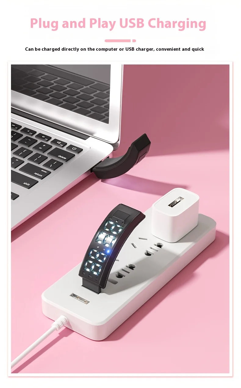 LOYPHARD Smart Fitness Band – Step Tracker, Multi-Sport Activity Monitor & Stylish Smart Bracelet for Men & Women