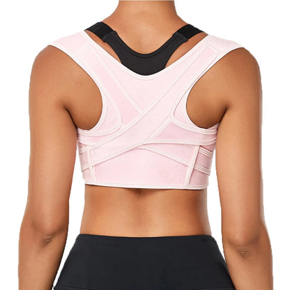 LOYPHARD™ Adjustable Upper Back Posture Corrector – Breathable Shoulder & Back Support Brace