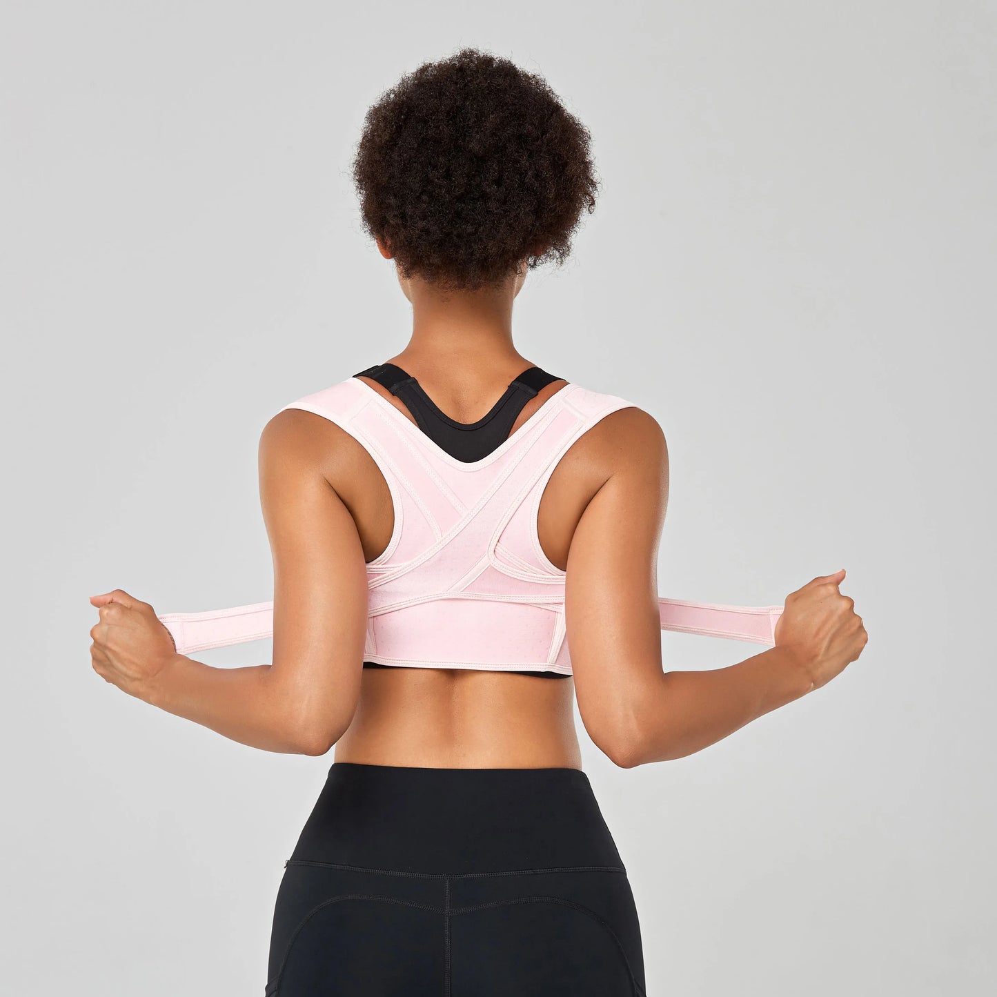 LOYPHARD™ Adjustable Upper Back Posture Corrector – Breathable Shoulder & Back Support Brace
