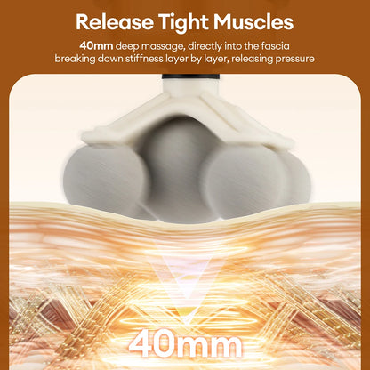 LOYPHARD™ 11-in-1 Deep Tissue Massage Gun – 99 Speed High-Frequency Muscle Recovery Massager.