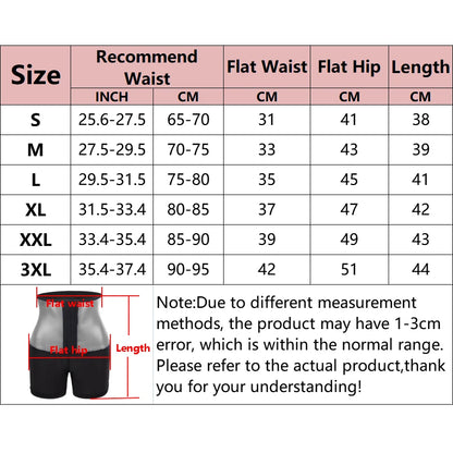 LOYPHARD Women's Thermo Sweat Shorts – High-Waist Sauna Body Shaper for Workout & Fitness Support.