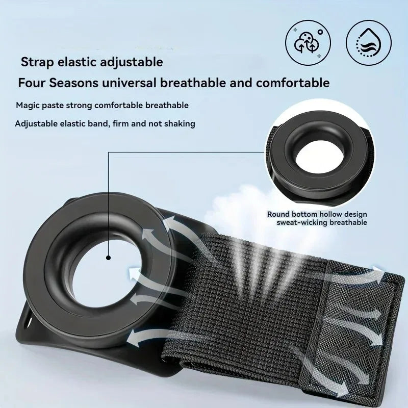 Magnetic Suction Phone Holder Wrist Strap