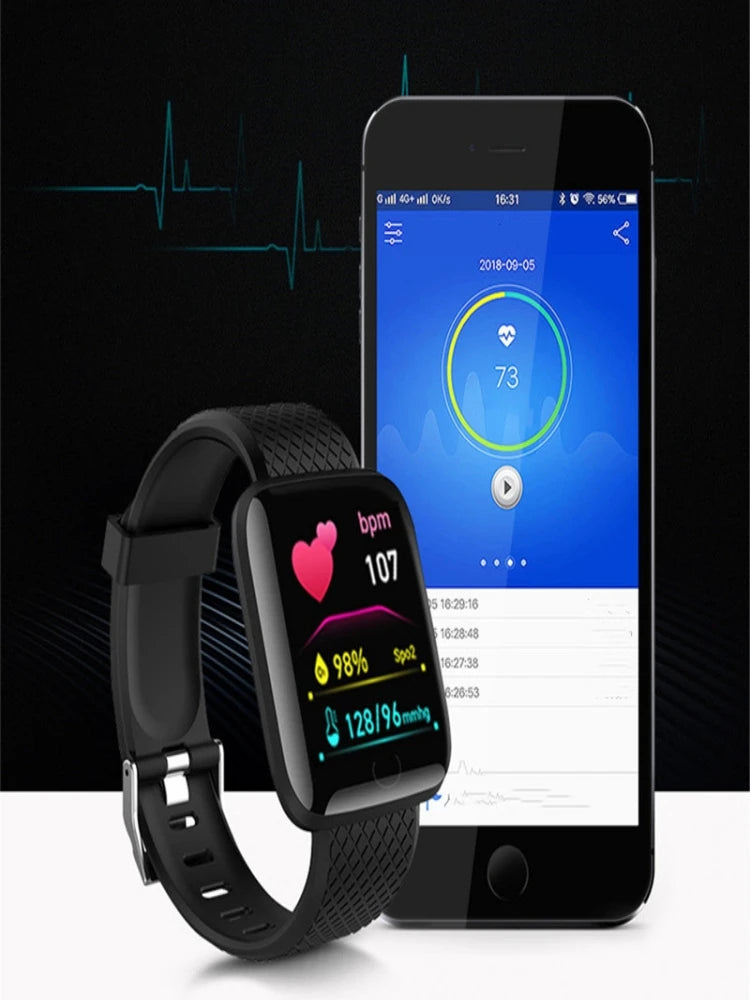 LOYPHARD PulseTrack Smart Watch – Fitness & Heart Rate Monitoring Sports Watch.