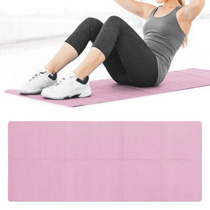 LOYPHARD FlexFit Yoga Mat – 4MM Anti-Slip Fitness & Exercise Training Mat.
