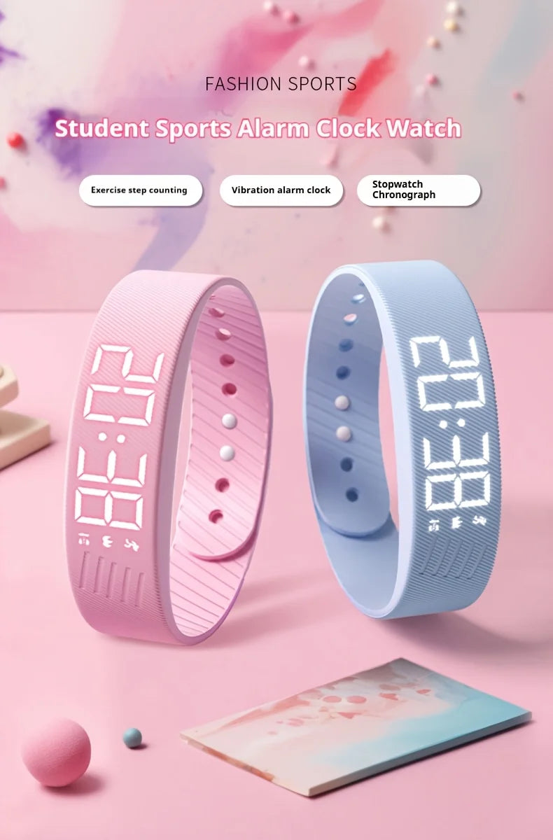 LOYPHARD Smart Fitness Band – Step Tracker, Multi-Sport Activity Monitor & Stylish Smart Bracelet for Men & Women