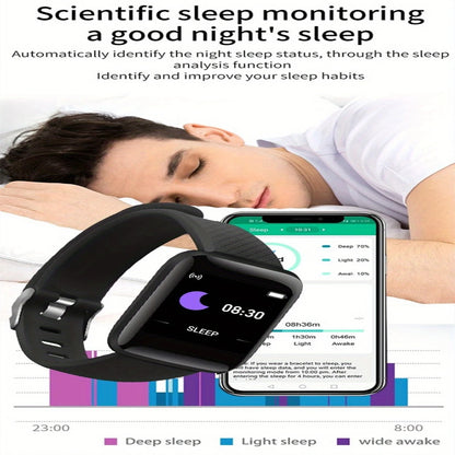 LOYPHARD PulseTrack Smart Watch – Fitness & Heart Rate Monitoring Sports Watch.
