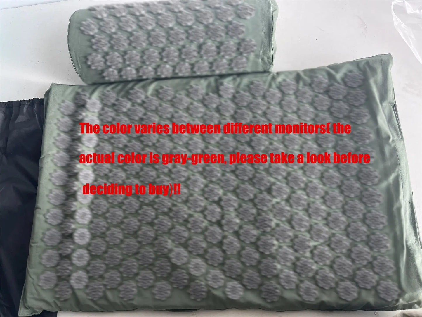 LOYPHARD Acupressure Recovery Mat & Pillow Set – Deep Muscle Relief & Full Body Relaxation