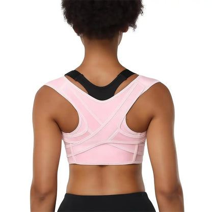 LOYPHARD™ Adjustable Upper Back Posture Corrector – Breathable Shoulder & Back Support Brace