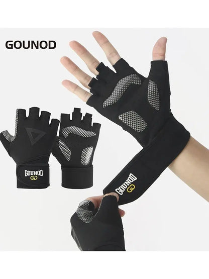LOYPHARD PowerGrip Fitness Gs &love Wrist Support – Shockproof Training Pair