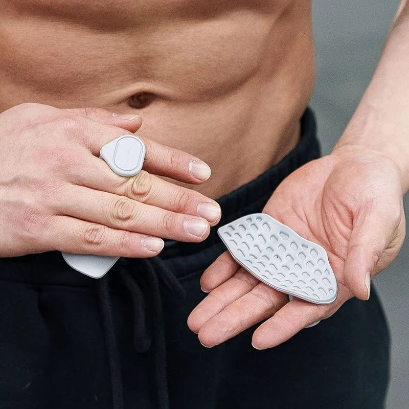 LOYPHARD Weight Lifting Grips Fingerless Workout Gloves for Gym & Pull Ups.