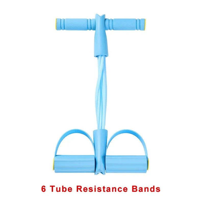 LOYPHARD 4-Level Resistance Band Trainer – Adjustable Home Fitness Equipment for Abs, Yoga & Full Body Workouts