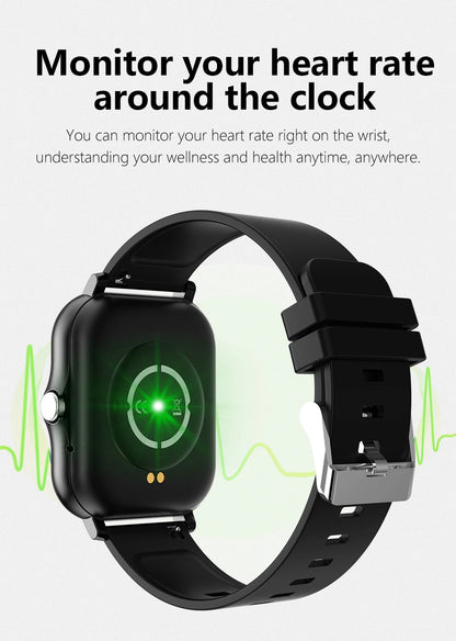 LOYPHARD Sports Smart Watch 2026 – Bluetooth Calling, Health Monitoring & Waterproof Fitness Tracker for Android & iPhone