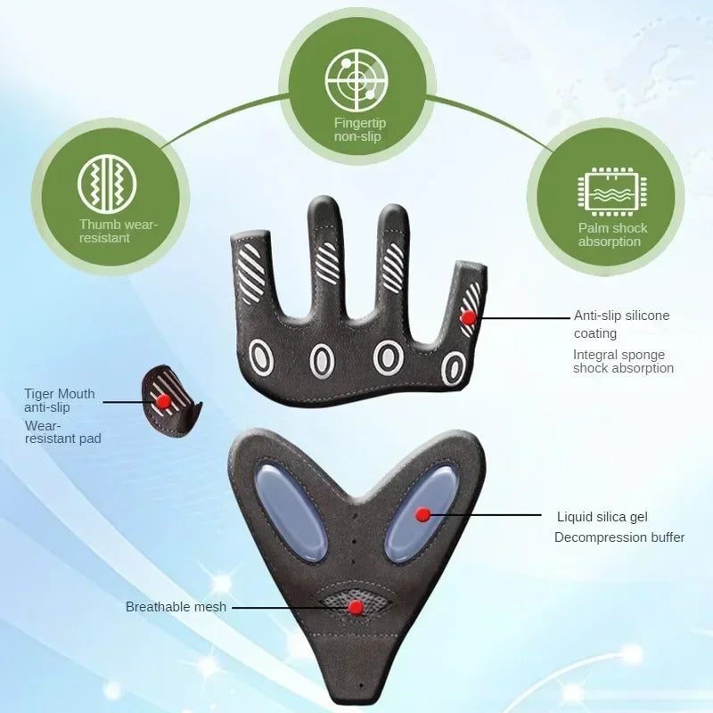 LOYPHARD Slip-Resistant Fitness Gloves – Gym & Weight Lifting Training Gloves for Men & Women.