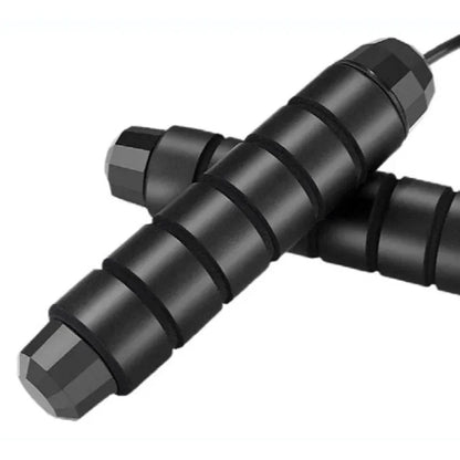 LOYPHARD Tangle-Free Steel Wire Jump Rope Adjustable Fitness Training Rope.
