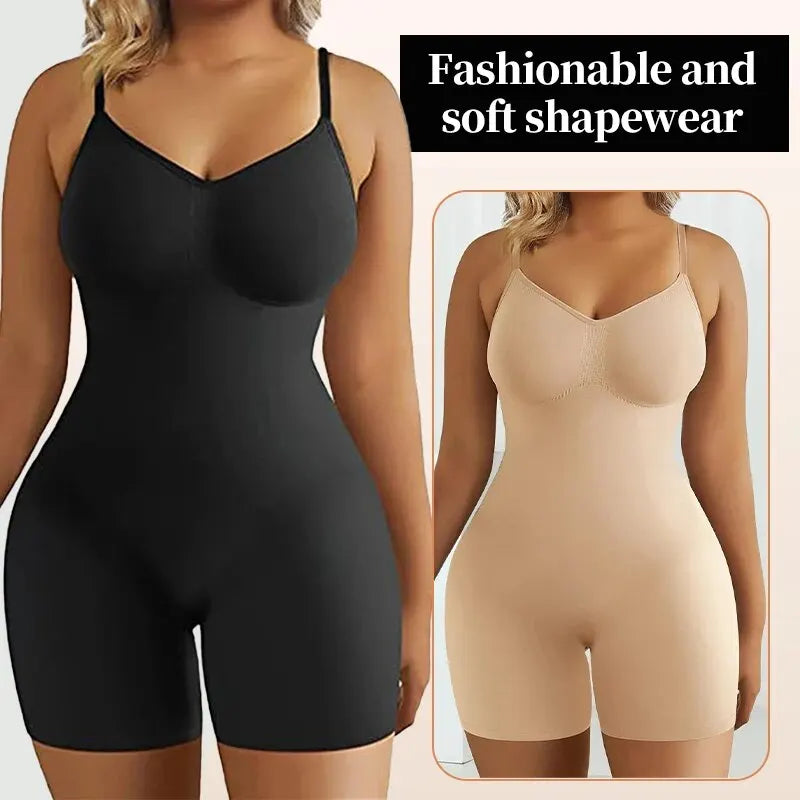 LOYPHARD SculptFit Bodysuit – Seamless Tummy Control & High Waist Shapewear.