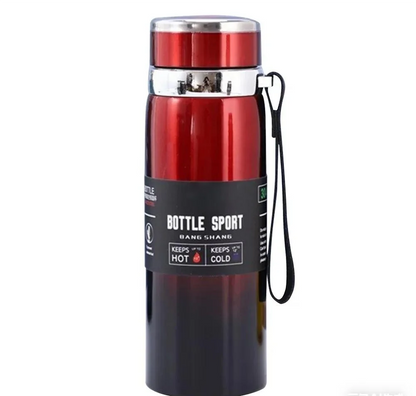LOYPHARD™ 1L Stainless Steel Thermal Water Bottle – Vacuum Insulated Hot & Cold Thermos Flask