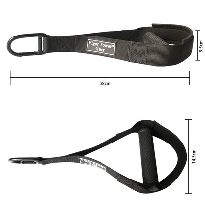 LOYPHARD Pro Resistance Training Rope – Triceps, Biceps & Back Cable Attachment