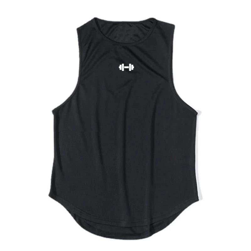LOYPHARD black athletic tank top for gym training