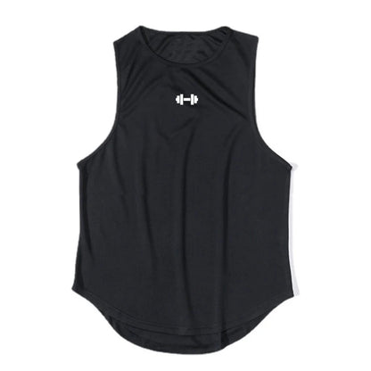 LOYPHARD black athletic tank top for gym training