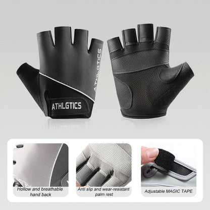 LOYPHARD Breathable Fitness Training Gloves – Fingerless Grip Gloves for Gym, Cycling & Weight Lifting