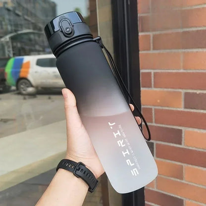 LOYPHARD™ 1L Sports Water Bottle – Leakproof Portable Fitness & Travel Hydration Jug.