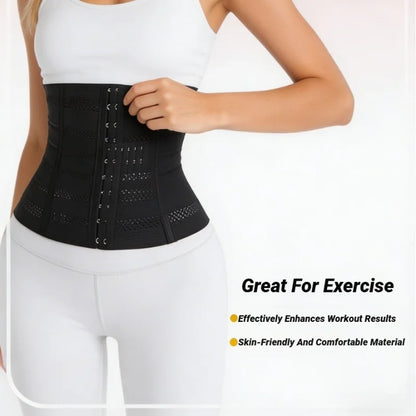 LOYPHARD Women's Waist Trainer Corset – High Compression Tummy Control Shapewear for Everyday Support & Fitness