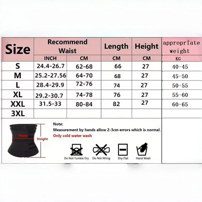 LOYPHARD SweatTrim Waist Trainer Belt – Fat Burning Fitness Shaper for Workout.