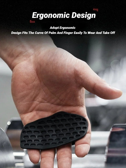 LOYPHARD Weight Lifting Grips Fingerless Workout Gloves for Gym & Pull Ups.