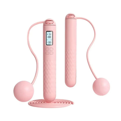 LOYPHARD Smart Cordless Jump Rope – Digital Counter Skipping Rope for Home Fitness & Weight Loss.