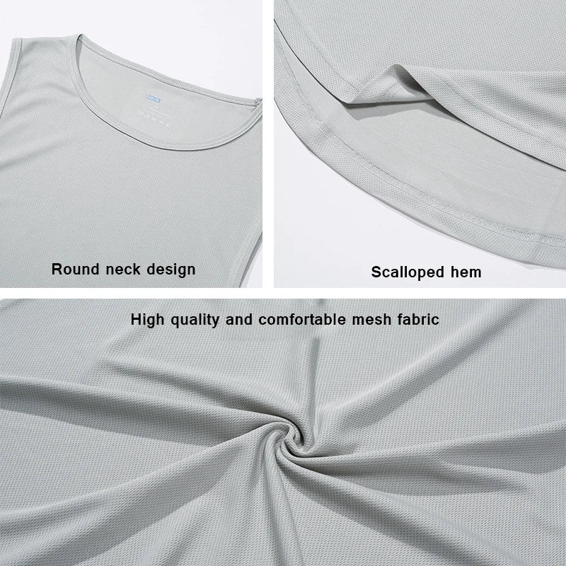 LOYPHARD Men's Quick-Dry Gym Tank Top |  Workout Shirt