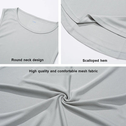 LOYPHARD Men's Quick-Dry Gym Tank Top |  Workout Shirt