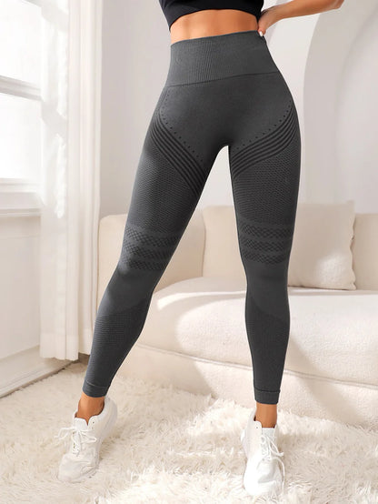 LOYPHARD High-Waist Sports Leggings – Women's Stretch Fitness Pants for Running, Yoga & Gym Workouts